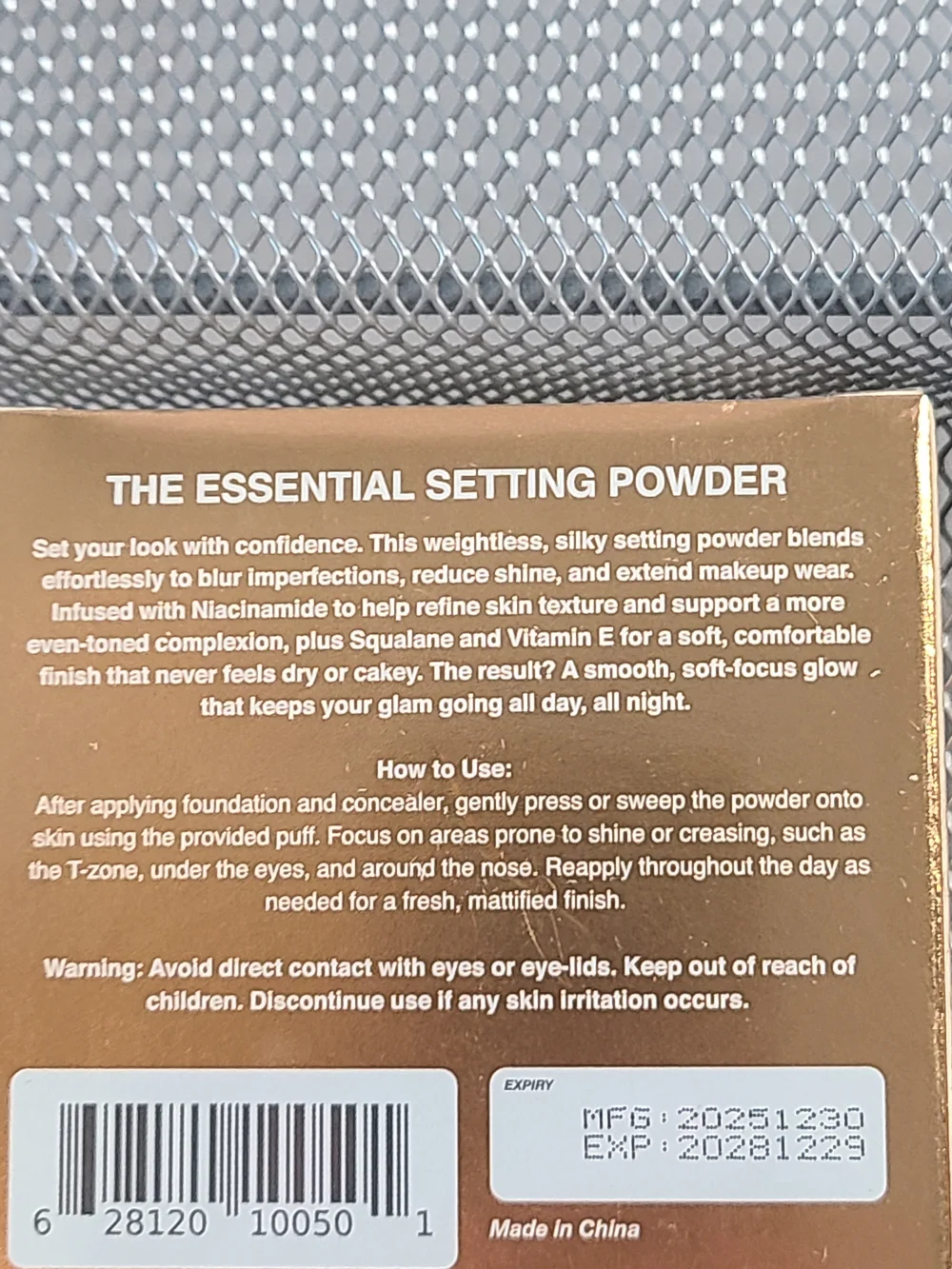 BISHA The Essential Setting Powder - Tokyo Translucent Sealed NIB 20g/.71oz